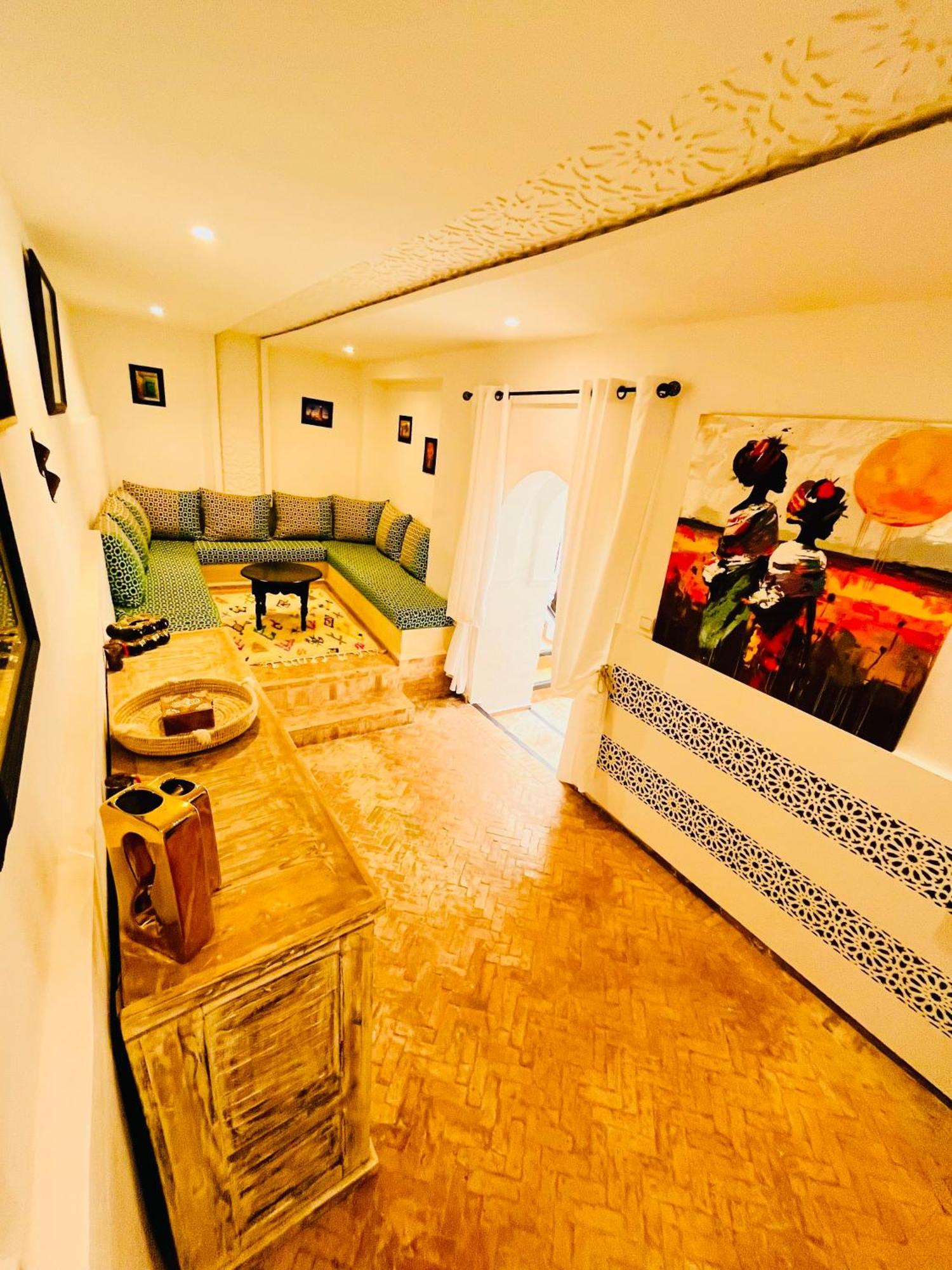 Riad Darna 4 Chambres Avec Piscine Et Petit Dejeuner Марракеш Экстерьер фото
