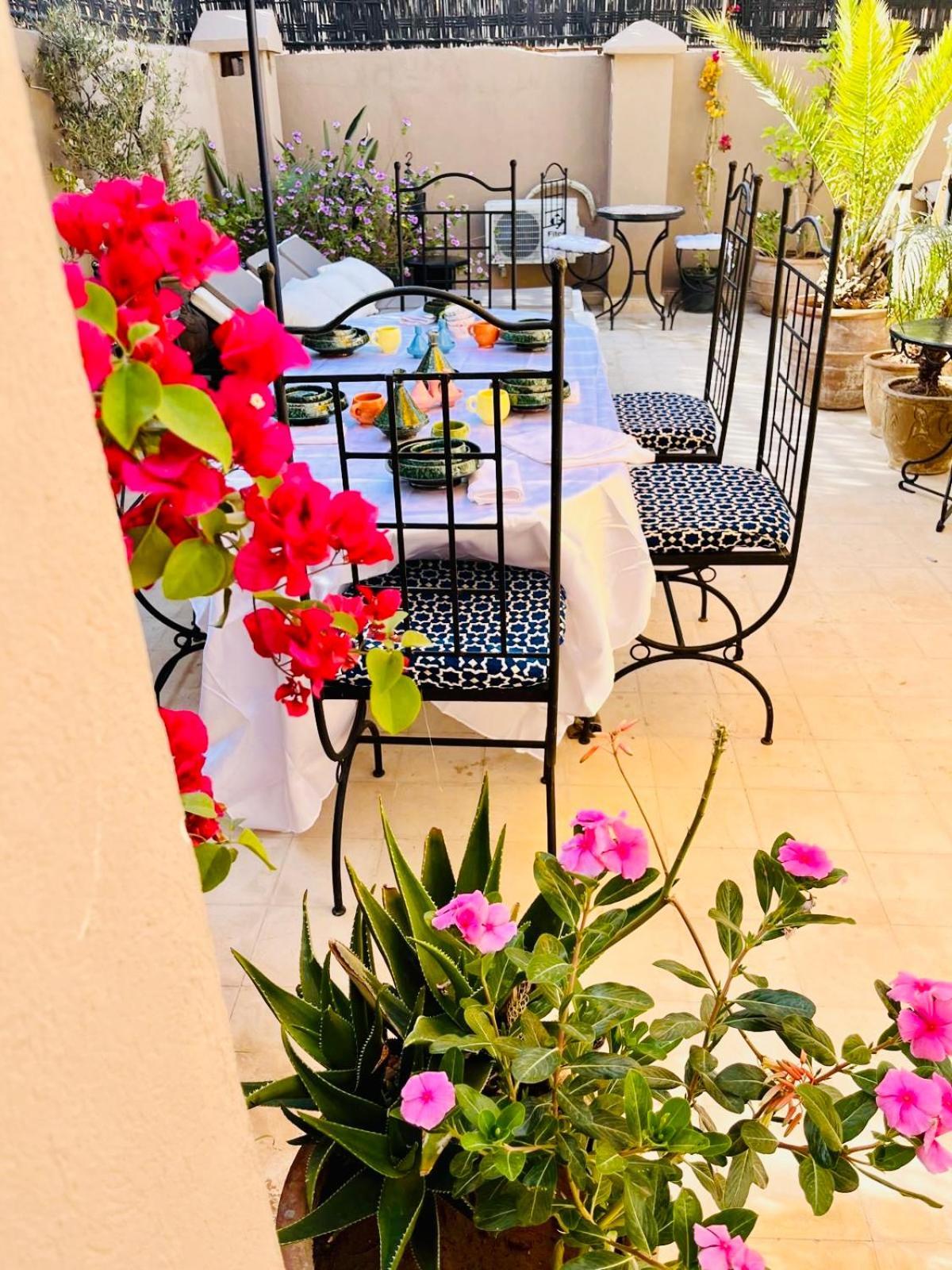Riad Darna 4 Chambres Avec Piscine Et Petit Dejeuner Марракеш Экстерьер фото