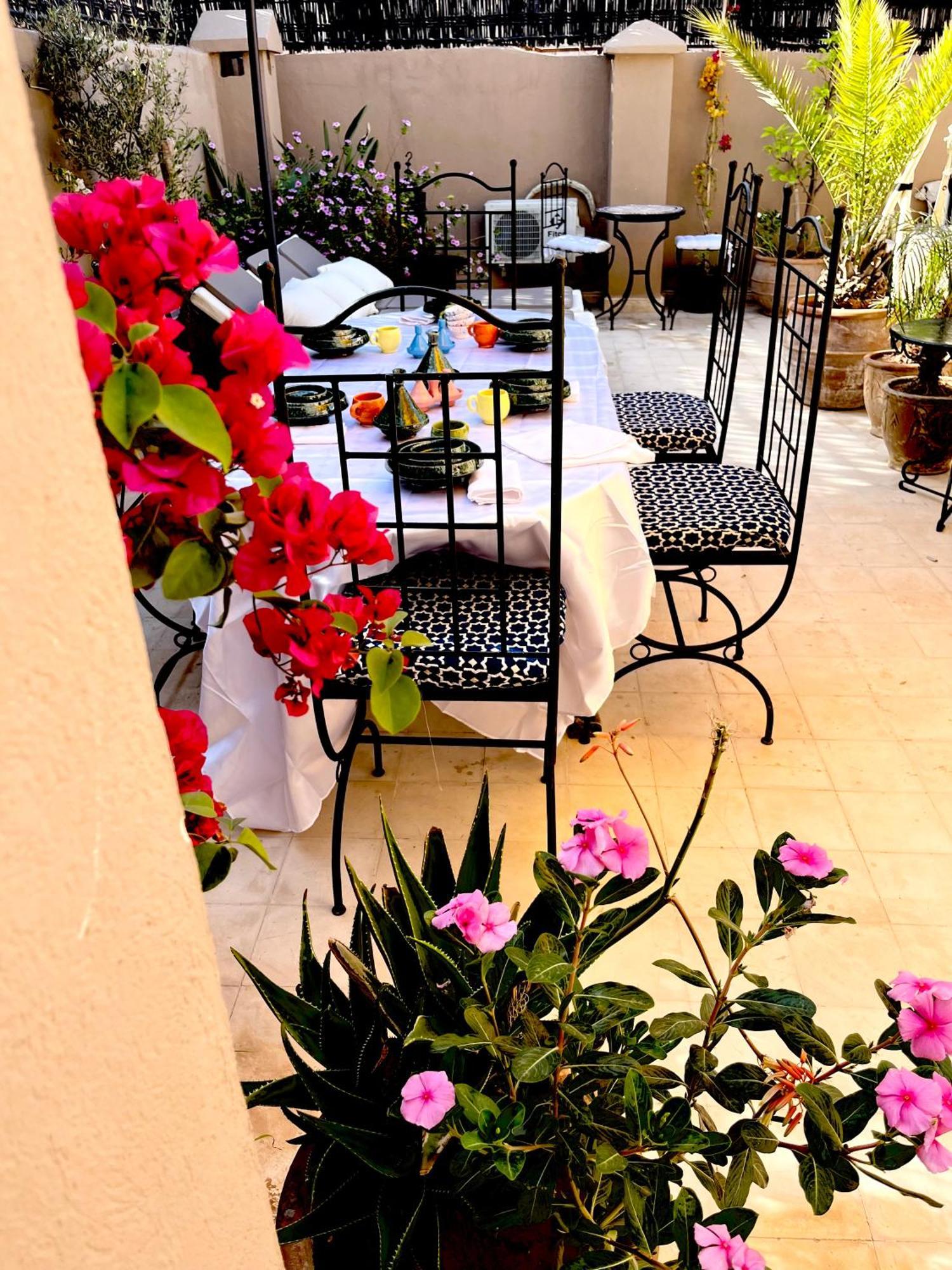 Riad Darna 4 Chambres Avec Piscine Et Petit Dejeuner Марракеш Экстерьер фото