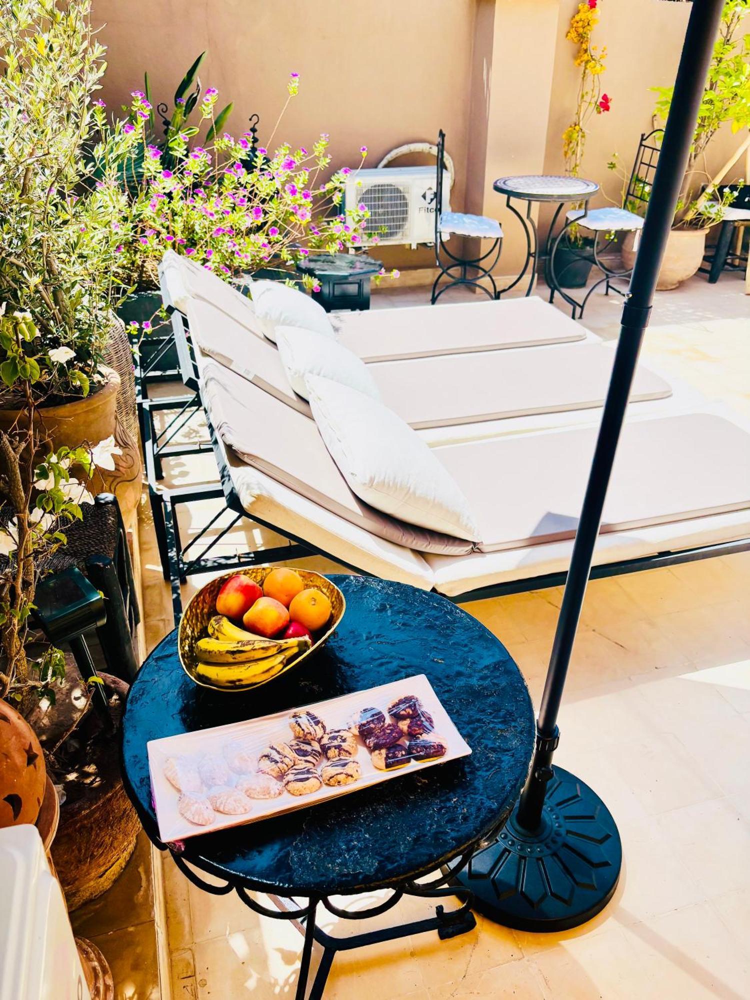 Riad Darna 4 Chambres Avec Piscine Et Petit Dejeuner Марракеш Экстерьер фото