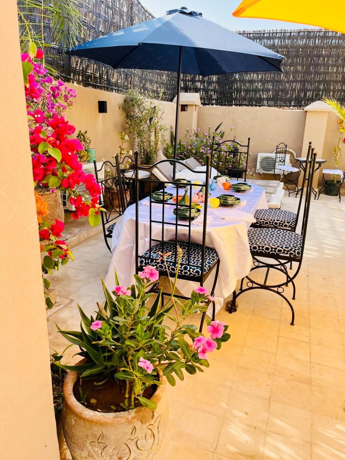 Riad Darna 4 Chambres Avec Piscine Et Petit Dejeuner Марракеш Экстерьер фото
