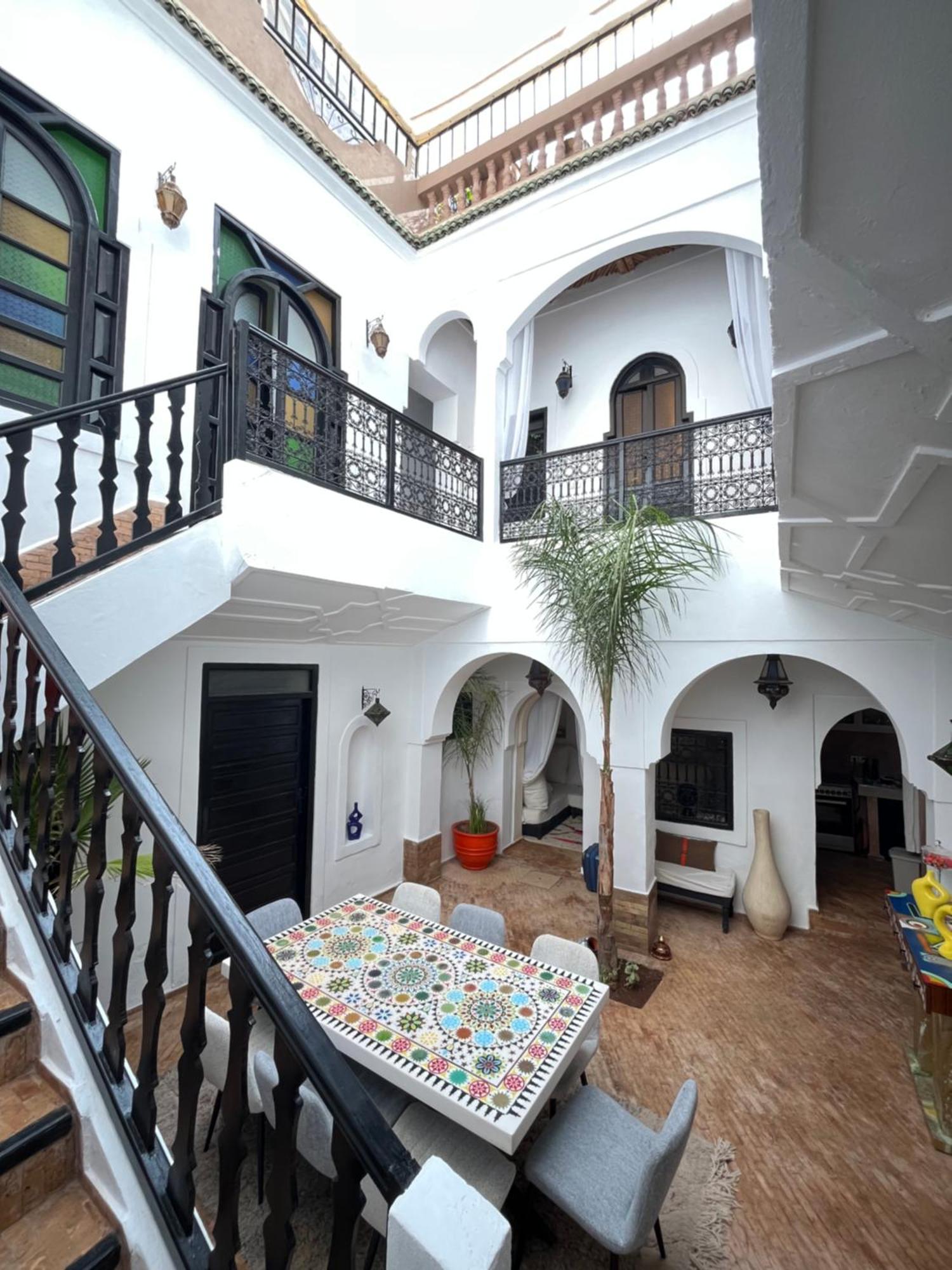 Riad Darna 4 Chambres Avec Piscine Et Petit Dejeuner Марракеш Экстерьер фото